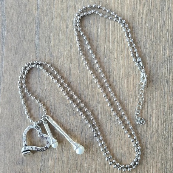 Nailed Heart - Boho long Necklace - Picture 5 of 12